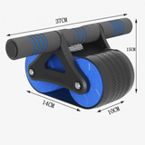 Double Wheel Abdominal Exerciser