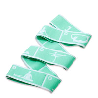 Slimming Resistance Band Yoga Auxiliary Stretching Belt Adult Latin Training Elastic Bands Beginner Pilates Multi-Functional Hot